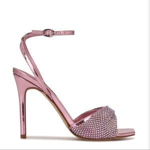 Glamorous Nine West Rhinestone heeled sandals